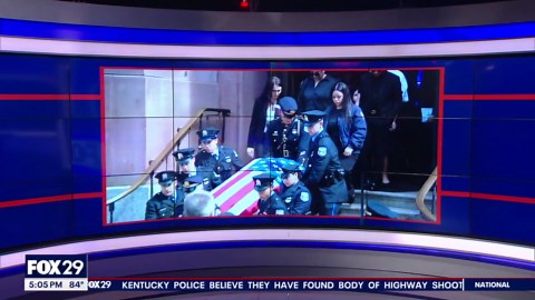 Inside funeral for Philadelphia officer who died after being shot in June