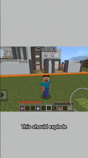 This Should Explode… code#Minecraft#MinecraftShorts#MinecraftLogic#GamingShort