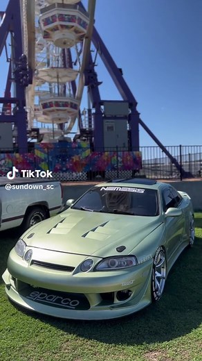 Capturing Timelessness: Lexus SC300 with 2JZ Engine at Car Show