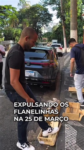 Voltamos, e dessa vez fomos na 25 de março para expulsar os flanelinhas. . . . #fiscalizacao#absurdo#cobranca#denuncia#conservador