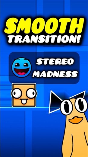 The Smooth Transition Mod Is INSANE! #geometrydash