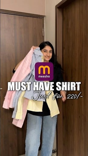 ₹220 Meesho Must Have Shirts That Look Expensive! | Try-On Haul