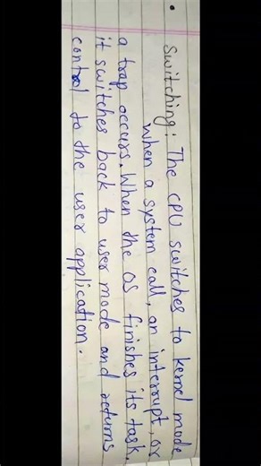 Kernel mode? how to modes work together? in Operating System.