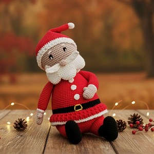 Santa Claus Amigurumi Crochet Pattern | PDF Christmas Doll - Etsy