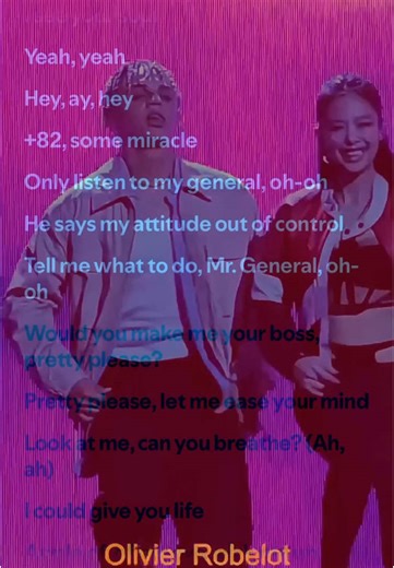 Jennie Seoul City Lyrics Video