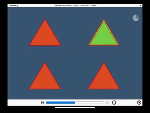I ready season 1 episode 32 understand attributes of shapes