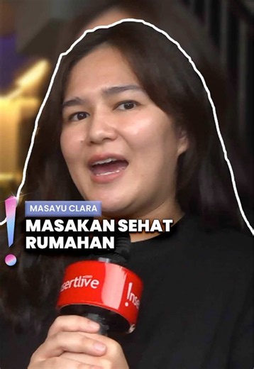 Ikuti keseruan Masayu Clara masak makanan sehat rumahan. #masayuclara #insertlive