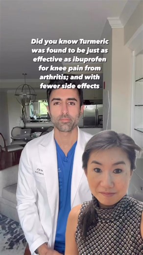Does turmeric reduce joint pain?👇Studies have shown that curcumin (a substance found in the spice turmeric) may have anti-inflammatory properties and can be beneficial for reducing joint pain. Curcumin has been shown to reduce inflammation and consequently reduce symptoms such as pain and swelling.There are studies that have shown that curcumin is as effective as ibuprofen for knee from arthritis with less side effects (BMC 2019). However, more studies are needed as this study was not blinded, 