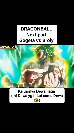 DRAGONBALL Final GOGETA VS BROLY #Halaman #realfb #fbpro #Dragonball #filmkartun #goku #vegeta #broly | muhamadfmy