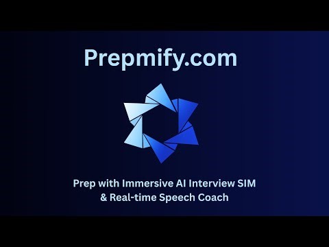 Prepmify: Master Your Next Interview with AI Simulation 🚀