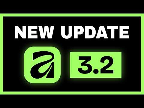 New Affinity Update | Biggest Changes in Version 3.2