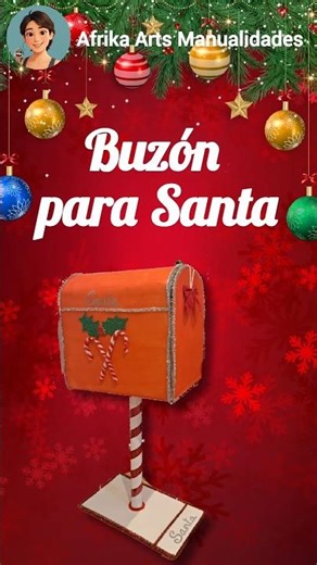 ✨️ BUZÓN para SANTA 🎅 | Santa MAILBOX DIY #shorts #shortsdiy