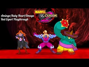 Marvel Vs. Capcom 2: Amingo/Ruby Heart/Omega Red Expert Playthrough