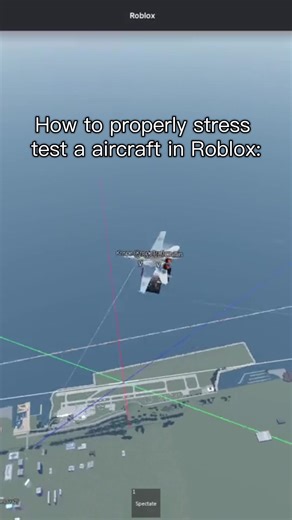 How to Stress Test an Aircraft in Roblox