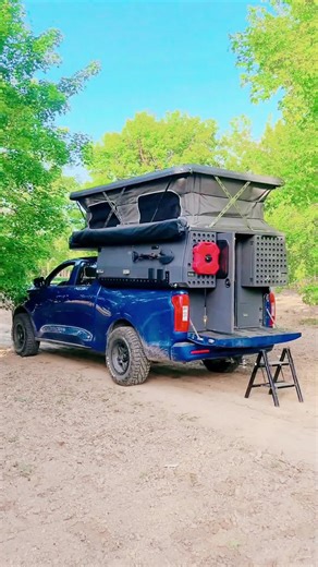 Ford F-150 Toyota Hilux Tundra Pop-up Pickup Camper All-aluminum Body Backpack Box off-road RV Made in China Innaturemanufacturer #RV #crosscountryRV #Rvtour #RVathome #rvcamping #AdjustableroofRV #heavytruckRV #offroadrv #fordf150 #toyotahilux #tundra #VanLife #USA #california https://innaturemanufacturer.com/products/travel-trailer-series/pop-up-camper/