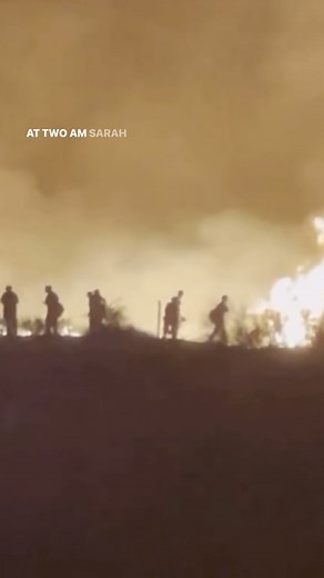 A fire broke out at the ranch last night… Yesterday a huge fire was catching speed close by, and last night, our street got the notice to evacuate. We had moved our last load of personnel items up to the ranch and had been “home” for about 5 hours, when we got the notice. We hit the panic button and had 4 vehicles show up- we were able to get 23 dogs and 1 cat all loaded into 5 different cars and made a safe exit. We drove around for about an hour while we formulated a plan on where to put the d