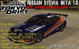 GTA San Andreas FnF 3 Nissan Sylvia Mod - GTAinside.com