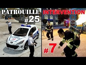 GTA IV Mods French : PATROUILLE & INTERVENTION | Peugeot 308 Police Nationale