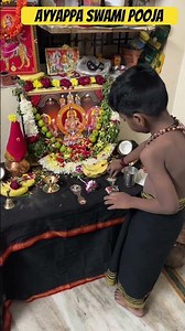 Ayyappa swami deeksha DAY - 6 #ayyappaswamysongs #ayyappa #pooja #viral #reels #ayyappaswamy