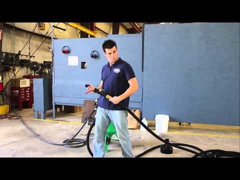 How to Use the DB150 - Dustless Blasting Equipment