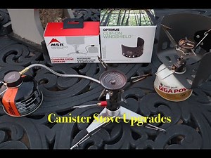 Canister Stove Upgrades: MSR Lowdown & Optimus Clip-On Windshield