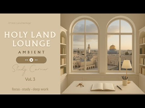 Holy Land Lounge — Study Corner Vol.3 | 1 Hour Ambient for Study, Focus & Deep Work