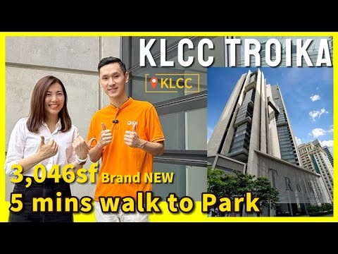 [KLCC] The Troika spacious layout with spacious Balcony Brand New Not Occupied before