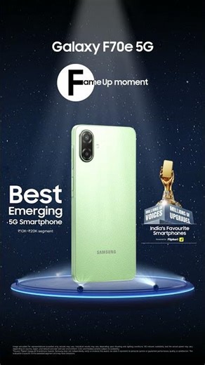 Galaxy F70e 5G, Best Emerging 5G Smartphone | Samsung