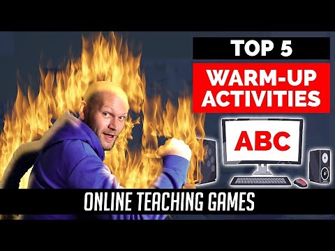 Online Teaching Games | ESL Warm Up Activities | Top 5 ESL Warm-Up Activities | Online Teaching Game
