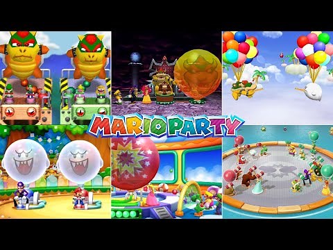 Evolution Of Balloon Minigames In Mario Party Games [1998-2018]
