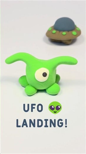 Little Clay Alien! 👽✨ DIY Sky Wonders