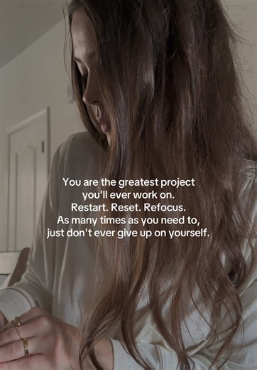 You are the greatest project you’ll ever work on ✨ #quoteoftheday #quotes #inspirational #growth #selfImprovement