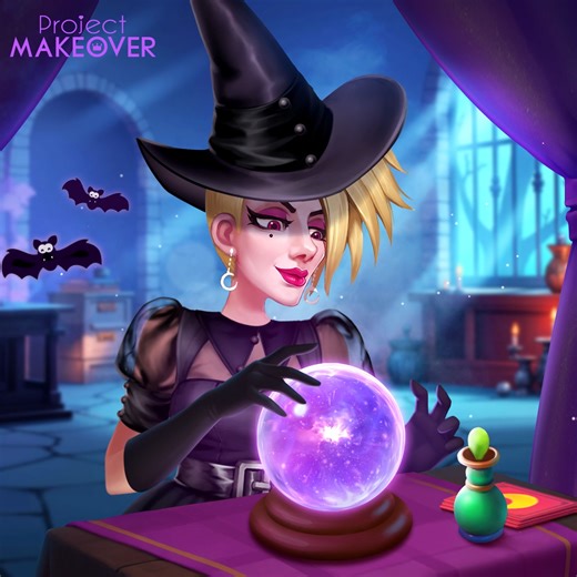 The crystal ball will reveal what everyone desires most in their hearts! 🔮 Director, did you notice on which attempt the gems appeared? 💎 Leave your answer—free gems are waiting for you~ 🎁✨ | Project Makeover