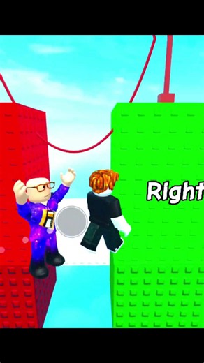 Left and Right 🤫 #roblox