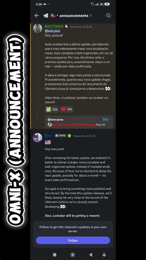 (Roblox) Omni-X (Omini-X Definitive) | Omni-X Announcement