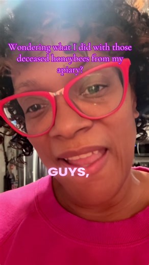 Gold Dusted Labor. This piece is a prayer for the unseen labor, for bee lives spent in service, for sweetness that lingers long after the buzzing stops. Nothing wasted. Everything returned. #NeemahsCityApiary #GratitudeVibes #BeeWithPurpose #BeekeeperVibes #NowGoBeeHappy