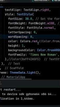Colors Class in Flutter