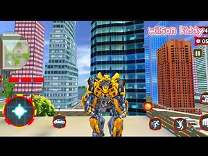 Bumblebee Robot Transformers Mobil Balap | Game Wilson Kiddy