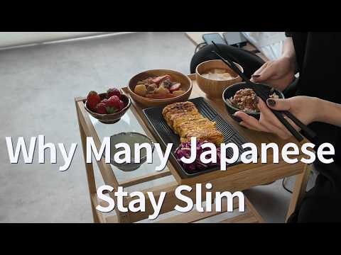 A Simple Japanese Breakfast & The Secret to Staying Slim/Daily Life in Japan