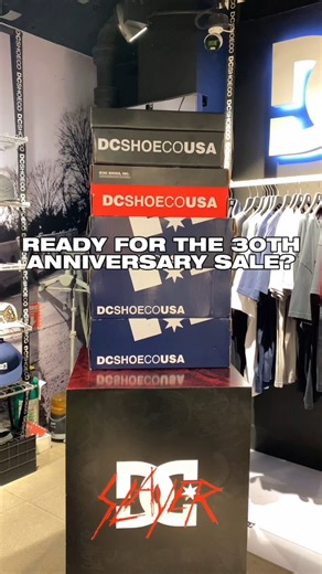 I hope they play FE!N! 🔊 30 years strong, and it all goes LIVE TOMORROW! 🛹 Iconic deals. Legendary style. Are you ready? 👀 Catch us in the following DC Stores: DC SM ROXAS DC SM GENERAL SANTOS DC AYALA CENTER CEBU DC SM CEBU DC SM DAVAO DC SM CLARK DC AYALA ABREEZA DC ROBINSONS ERMITA DC AYALA CENTRIO DC SM LUCENA DC SM BATANGAS DC SM ILOILO NEW DC SM PAMPANGA DC SM BAGUIO DC SM LEGAZPI DC AYALA GLORIETTA Will also be available at selected Grind Philippines, Quiksilver and Res|Toe|Run Stores.