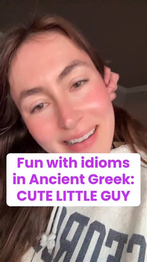 Plato – For Girls! on Instagram: "How to form the diminutive suffix in Ancient Greek! Not really an idiom per se but that’s what I’ve been calling this series 🤓 . . #ancientgreek #grammar #ancientgreeklanguage #petnames Socrates, Aristophanes, the Clouds"