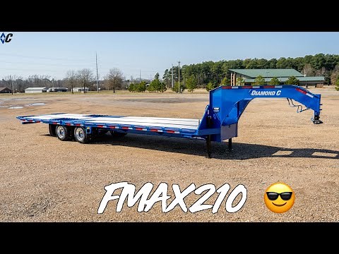 Gooseneck Flatbed Trailer With Aluminum Flooring | Diamond C