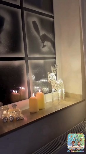 Marsleno Vance on Instagram: "❄️ Cozy Christmas Window Decor! Transform your windows into a winter wonderland this holiday season! 🎄 Watch how easy it is to create that perfect frosted glass look using faux snow spray and simple stencils. From elegant champagne glass designs to festive snowflakes and ringing bells, these DIY Christmas decorations are perfect for adding a touch of holiday magic to any home, especially across the USA! 🇺🇸 Get inspired for your next Christmas craft and bring that