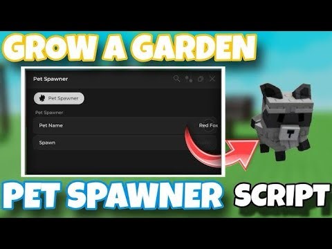 Best Grow a Garden Script 2025 🚀 Pet Spawner + Auto Farm