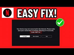 HOW TO FIX NETFLIX ERROR CODE NW-1-19 (FIXED 100%)
