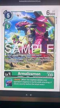 Armalizamon - Digimon Beatbreak Starter Deck [ST-23] | #digimontcg