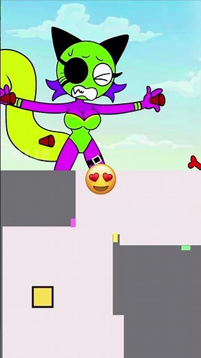 Raddy VS Sprunki Pyramixed!? Incredibox Sprunki | 😭Aenin Mod Bouncing Square