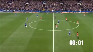 Pedro v Manchester United. Well worth 30 seconds of your time... 👌 | Chelsea Football Club