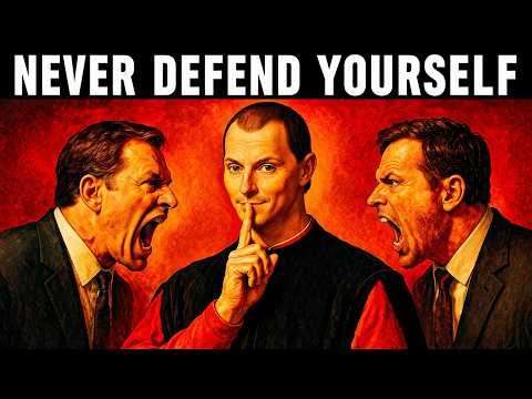 Never defend yourself – That’s how you lose control (đo this instead) - Machiavelli