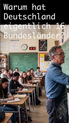 Warum hat Deutschland 16 Bundesländer? 🇩🇪 Einfach erklärt in 60 Sekunden